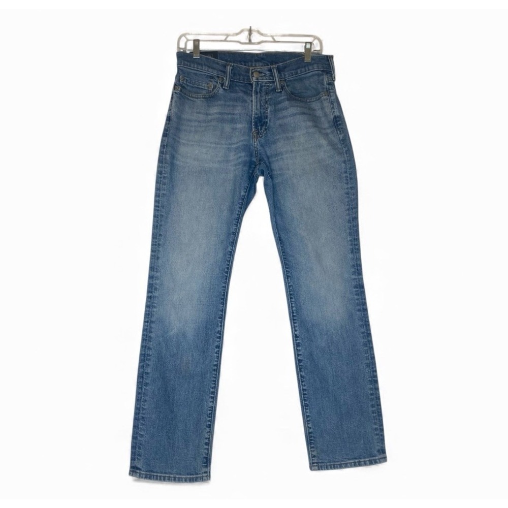 Abercrombie & Fitch Kennan Straight Jeans Men 29x30 Blue Straight Distressed